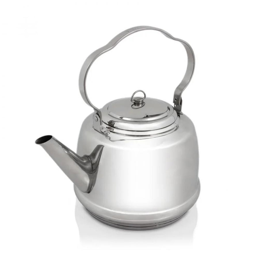 Petromax Teekessel TK1 Edelstahl 1,5 Liter  ideal für Outdoor, Camping und Zuhause, geeignet für offenes Feuer und alle Herdarten