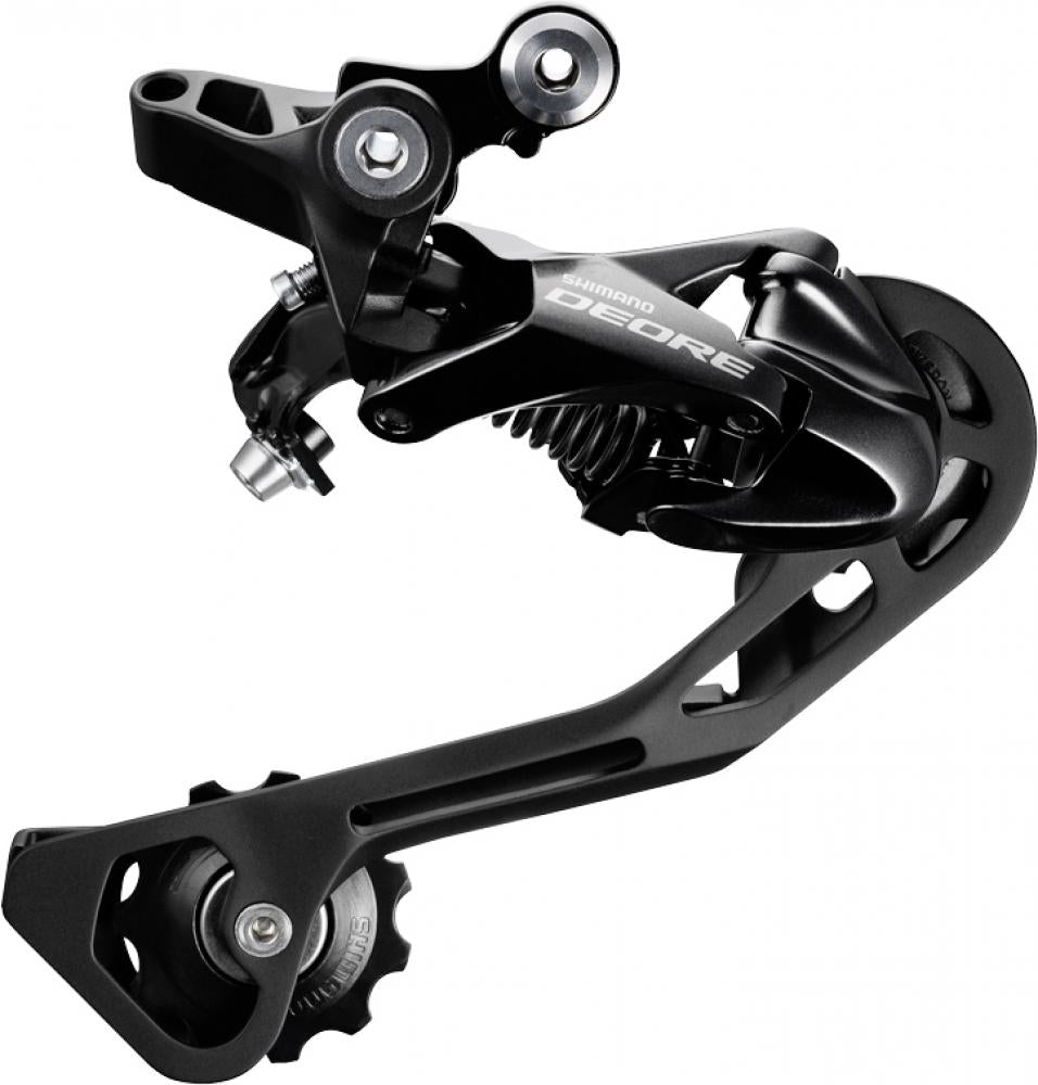 SHIMANO DEORE RD-T6000 Schaltwerk 10-fach - Direktmontage mit langem Käfig für Trekking & MTB