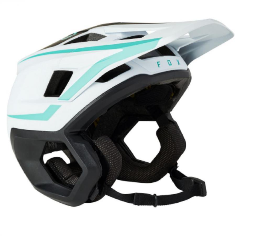FOX Helm DROPFRAME PRO CE Trail Helm teal S