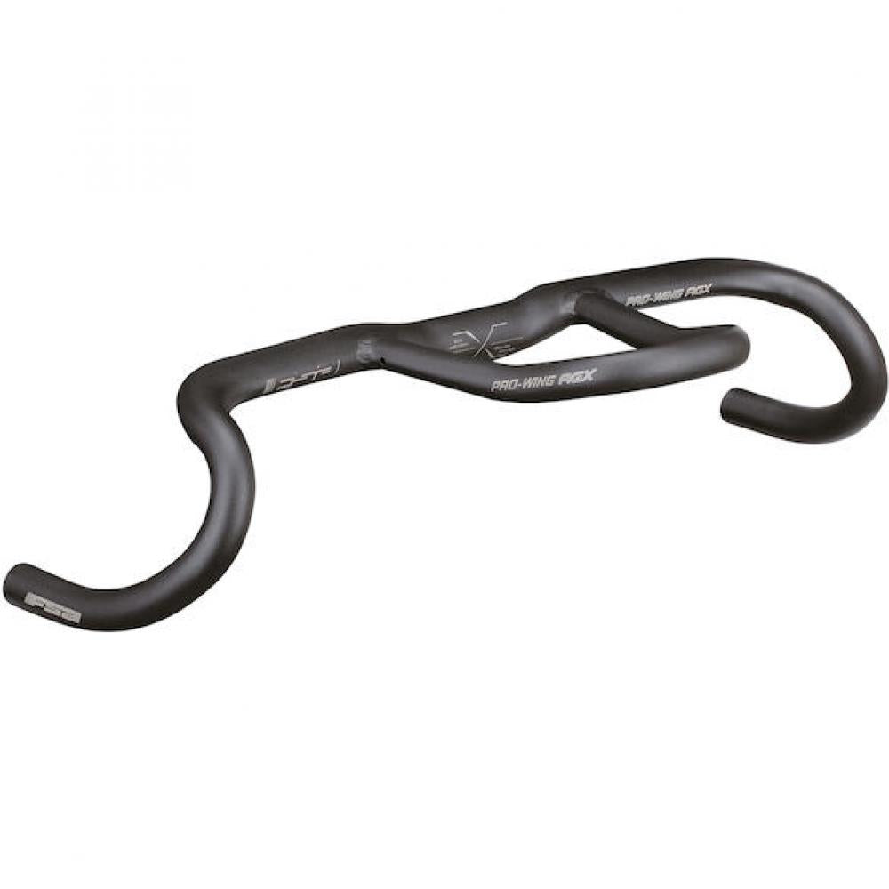Lenker Pro-wing Agx 31,8 X 440 Mm Schwarz - Gravel- Und Bikepacking-lenker Mit U-shape
