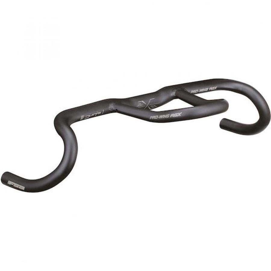 FSA Lenker Pro-Wing AGX 31,8 x 440 mm Schwarz - Gravel- und Bikepacking-Lenker mit U-Shape
