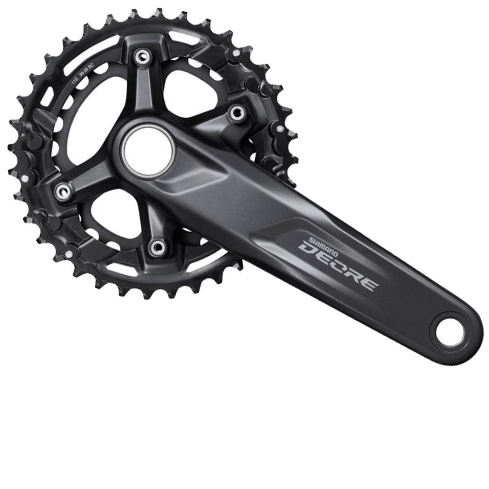 SHIMANO Kurbelgarnitur DEORE FC-M5100 Kurbelgarnitur - 11-fach, 170 mm, 36-26 Zähne, 26 Zähne