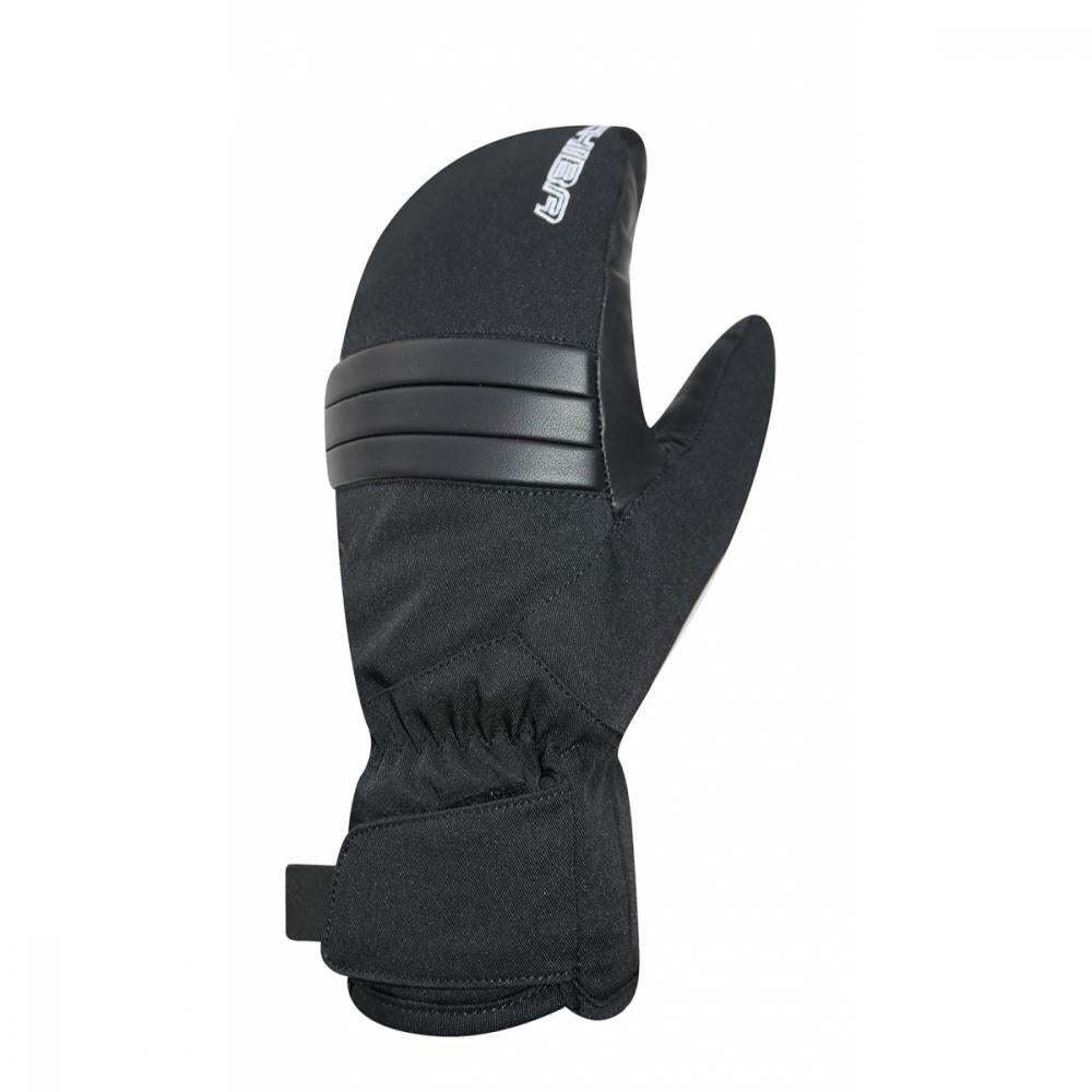 CHIBA Lake Placid Mitten - wasserdichte Winter-Radhandschuhe, Größe 10, schwarz