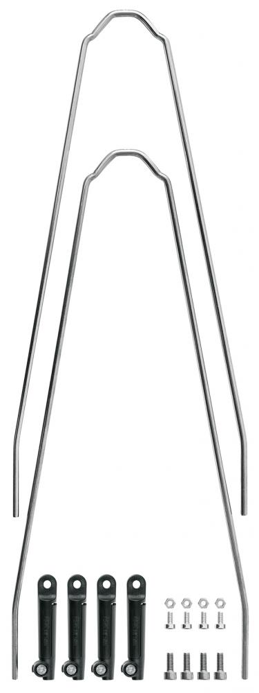 SKS Strebensatz Velo Urban 42 standard â Passend für Steckbleche - ideal für City- und Urban-Bikes. Inklusive Montagematerial für einfache Installation