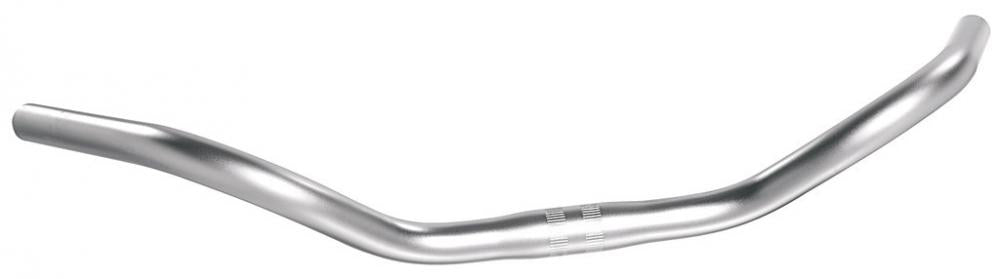 Lenkerbügel Stuttgart Alu,ø 25,4mm, 550mm, Silber/eloxiert,68°