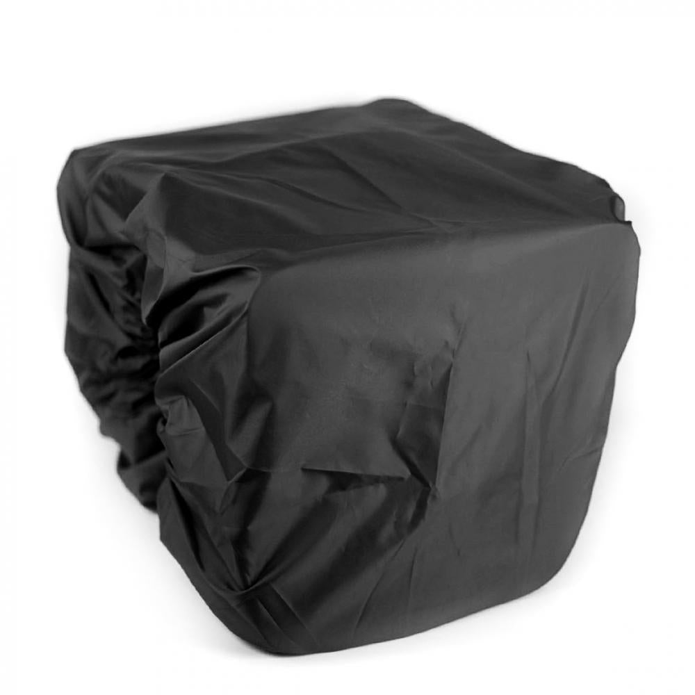 Haberland Überzug für Doppeltaschen schwarz - zuverlässiger Regenschutz für Fahrradtaschen