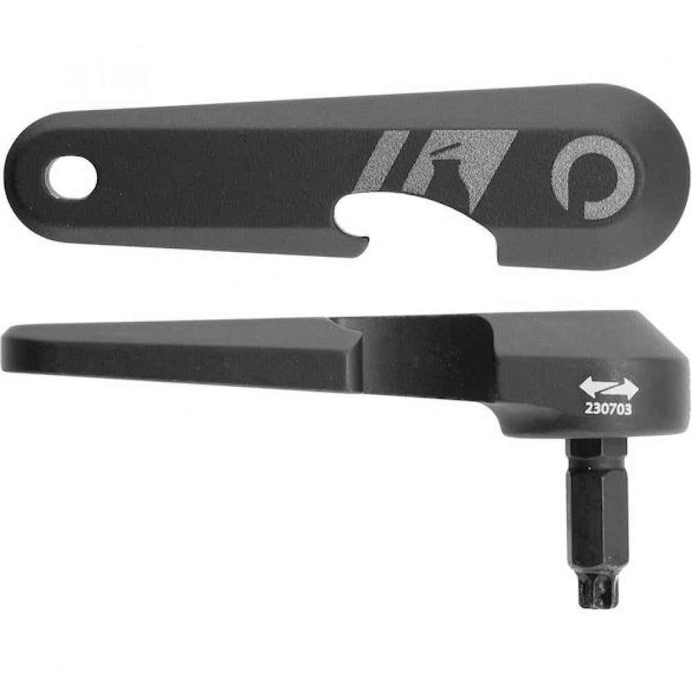 Procraft Werkzeug Multilever Essential Bottle Hex 6 / T25 Schwarz - multifunktionaler Steckachsenhebel