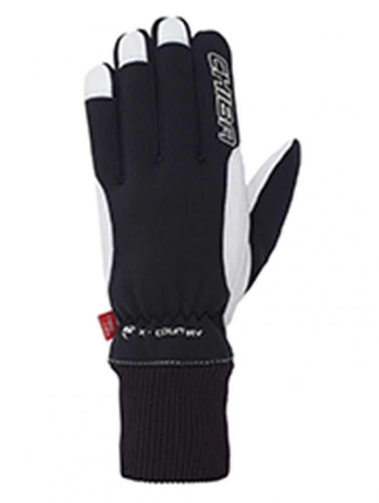 CHIBA Nordic Plus Kids - Kinder Fahrradhandschuhe, winddicht & atmungsaktiv, Gr. 3, sz/sz