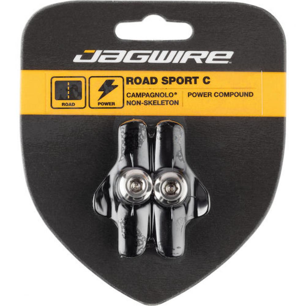 Road Sport Bremsschuhe Cartridge Schwarz - Kompatibel Mit Campagnolo, Shimano & Sram
