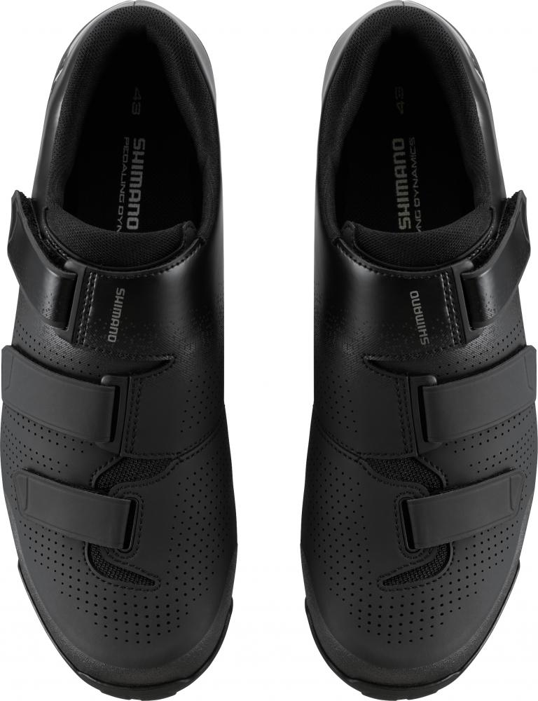 SHIMANO Fahrradschuhe XC102 Herren/Damen MTB SPD Fahrradschuhe Größe 46 Schwarz