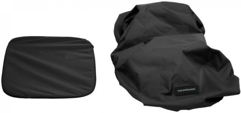 New Looxs Shopping Set Clipper Größe M schwarz - praktischer Hundekorb-Aufsatz für Fahrradkörbe
