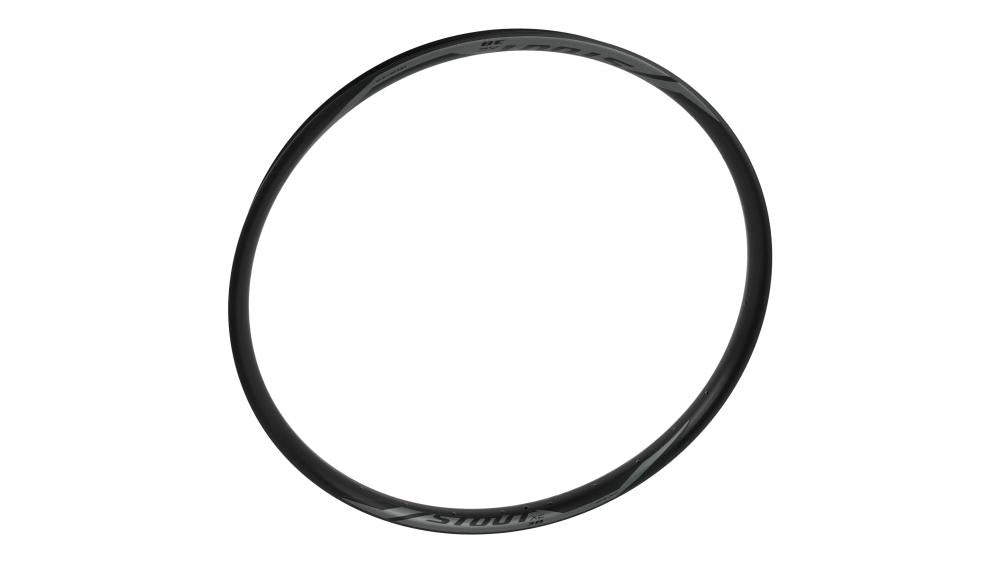 SRAM Roam 60 Felge 27.5" Hinterrad Alloy 28H Disc 38mm - Schwarz mit Charcoal - Hinterradfelge
