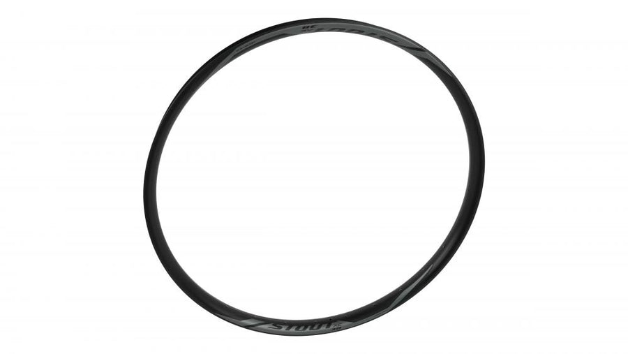 SRAM Roam 60 Felge 27.5" Hinterrad Alloy 28H Disc 38mm - Schwarz mit Charcoal - Hinterradfelge