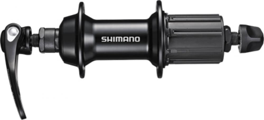 SHIMANO Hinterradnabe FH-RS400 - 36 Loch, Schnellspanner, Schwarz