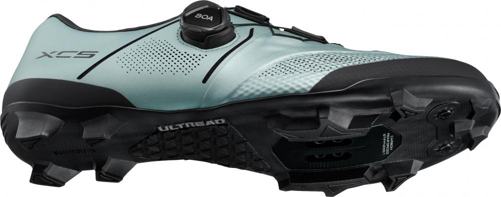 SHIMANO Fahrradschuhe XC503 Herren/Damen MTB SPD Fahrradschuhe - Größe 44, Blau