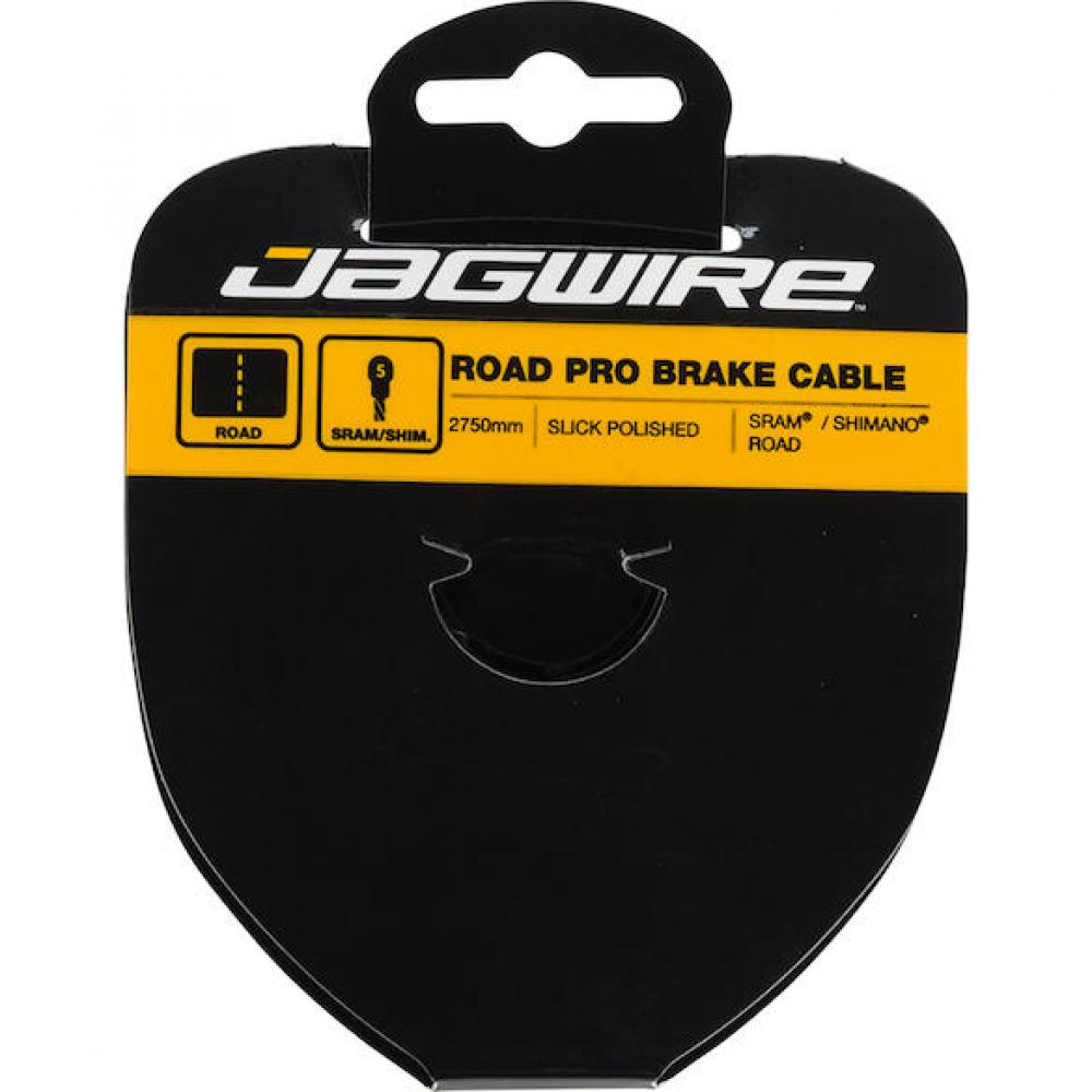 Jagwire Bremszug Road Pro Pro-Slick polished 1,5 x 2750 mm Gold - maximale Bremsperformance