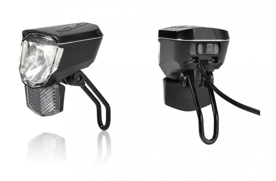XLC Scheinwerfer Sirius D45 E LED Reflektor 45Lux E-Bike ready 6-48V