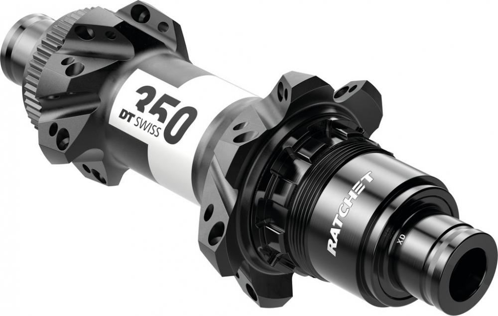 DT Swiss Nabe MTB HR 350 Straightpull 28 Loch Schwarz - zuverlässige Boost Hinterradnabe
