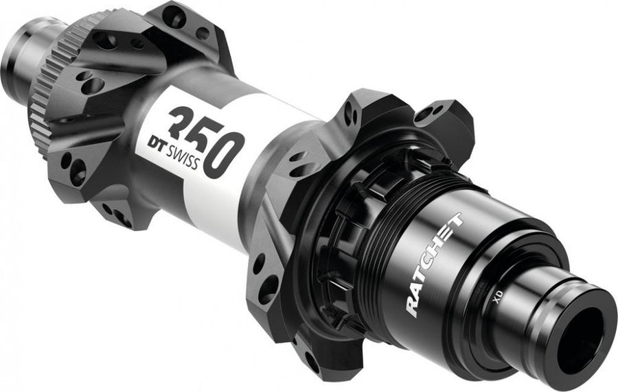 DT Swiss Nabe MTB HR 350 Straightpull 28 Loch Schwarz - zuverlässige Boost Hinterradnabe