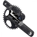FSA Kurbelgarnitur SL-K Light BB386Evo 1x 172,5 mm Schwarz - leichte, steife Performance-Kurbel