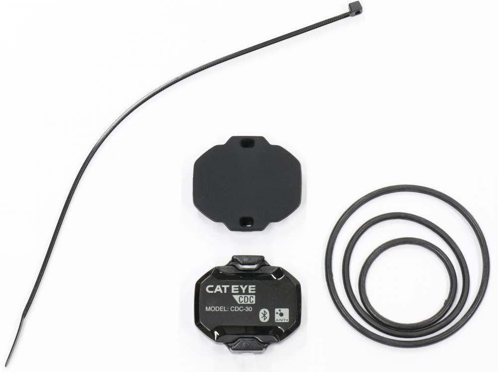 CATEYE Sensor Trittfrequenz kabellos CDC-30 Bluetooth/ANT+ 30 Blue - präzise Kadenzmessung ohne Magnet