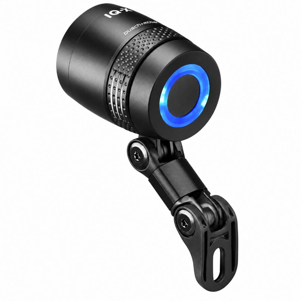 Busch + Müller LUMOTEC IQ-X E LED-Scheinwerfer 150 Lux für Bosch Smart System - schwarz