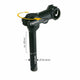 By,Schulz Vorbau Stem Quill Twist SDS Vorbaulänge 105 mm schwarz - Alu 6061-T6 3D geschmiedet, höhenverstellbar bis 80 mm, Lenkerklemmung 31,8 mm, Gabelschaftdurchmesser 25,4 mm, 8° Winkel