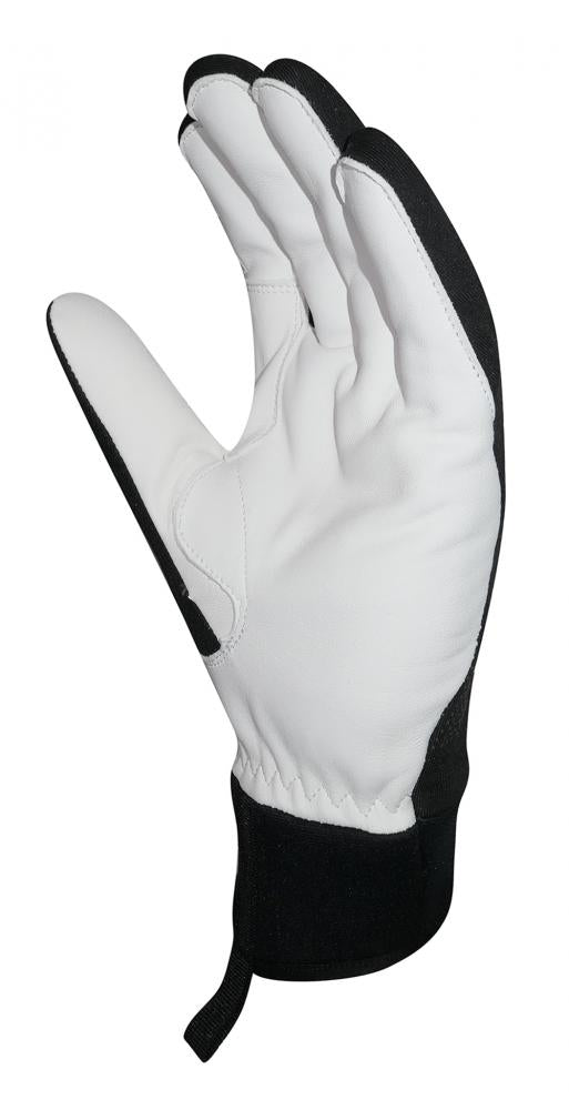 CHIBA Bernina Thermo - Radhandschuhe, winddicht, Primaloft Gold, Größe 7, sz/weiß