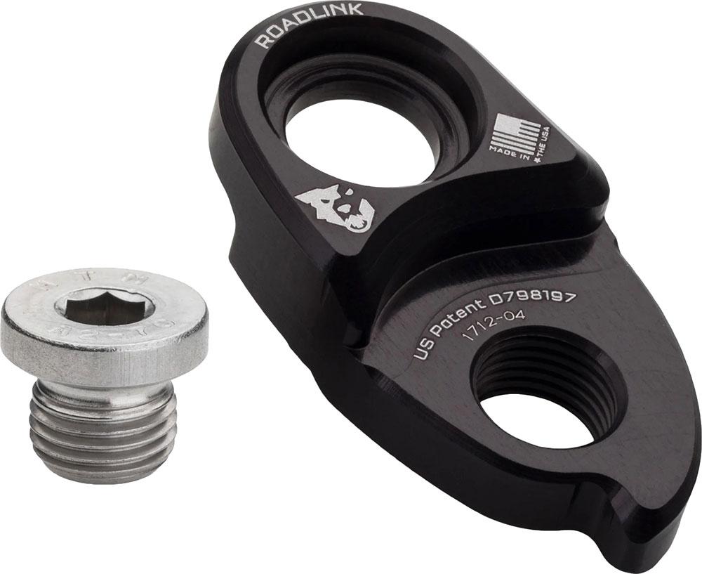 Wolf Tooth RoadLink Schaltwerk-Adapter, schwarz: Erweitern Sie Ihr Rennrad mit diesem Adapter für Shimano 10-/11-fach Schaltwerke, kompatibel mit MTB-Kassetten bis 40 Zähne