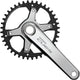 SHIMANO Kurbelgarnitur CUES FC-U6030-1 general - 6030-1, 172,5mm, silber