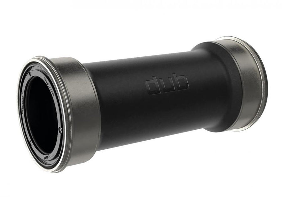 Schwarzes SRAM DUB Pressfit Rennrad Innenlager 86,5mm für effizienten Antrieb.