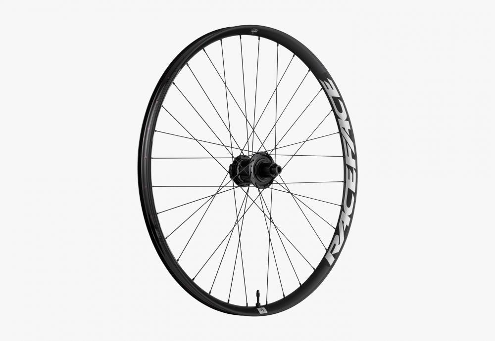 Schwarzes Race Face Turbine eMTB Laufrad HR 29 Zoll, robustes Hinterrad für E-Mountainbikes.