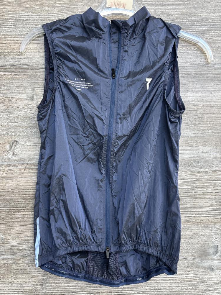 Retoure: RYZON Signature Cycling Gilet Women Solar Blue Größe S Fahrradweste