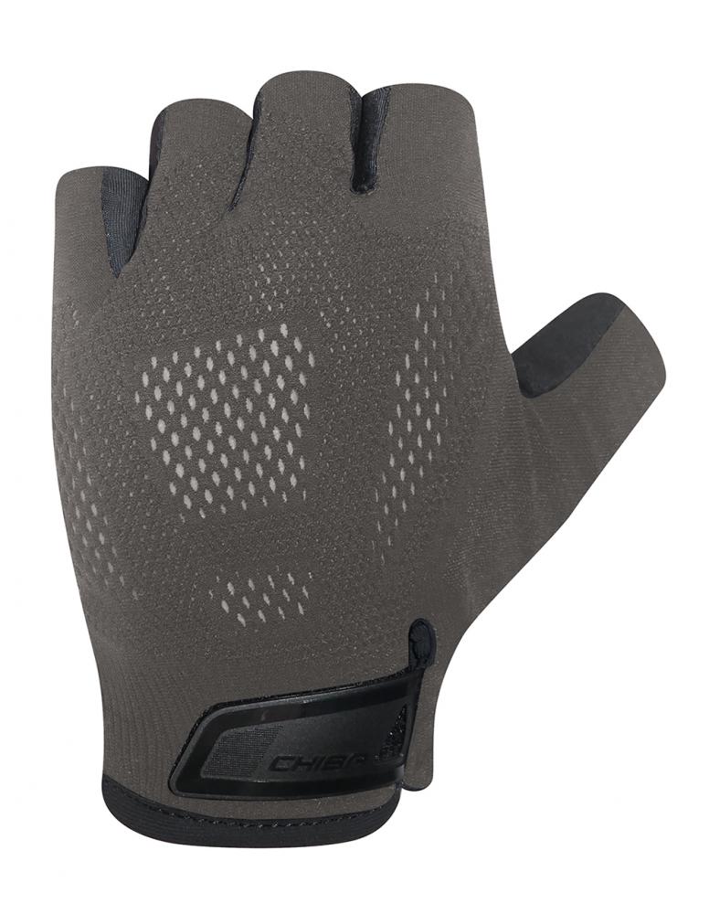 CHIBA Gel Evolution - Radhandschuhe dunkelgrau L mit Gelpolsterung