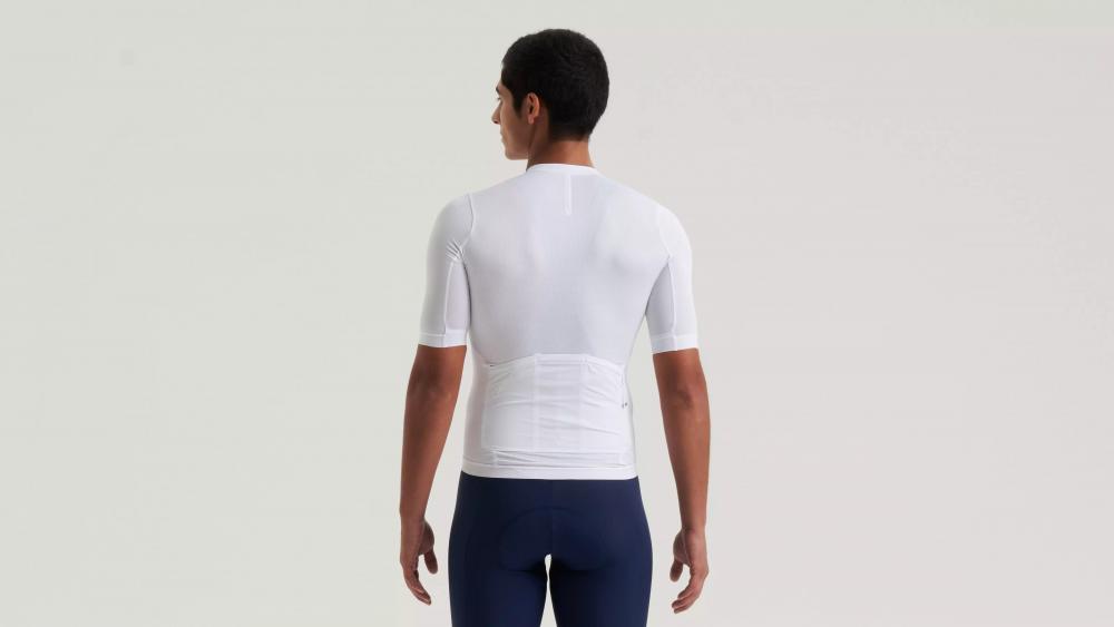 PRIME JERSEY SS MEN WHT L - Kurzarm Radtrikot Herren Weiß Größe L - T-Shirt