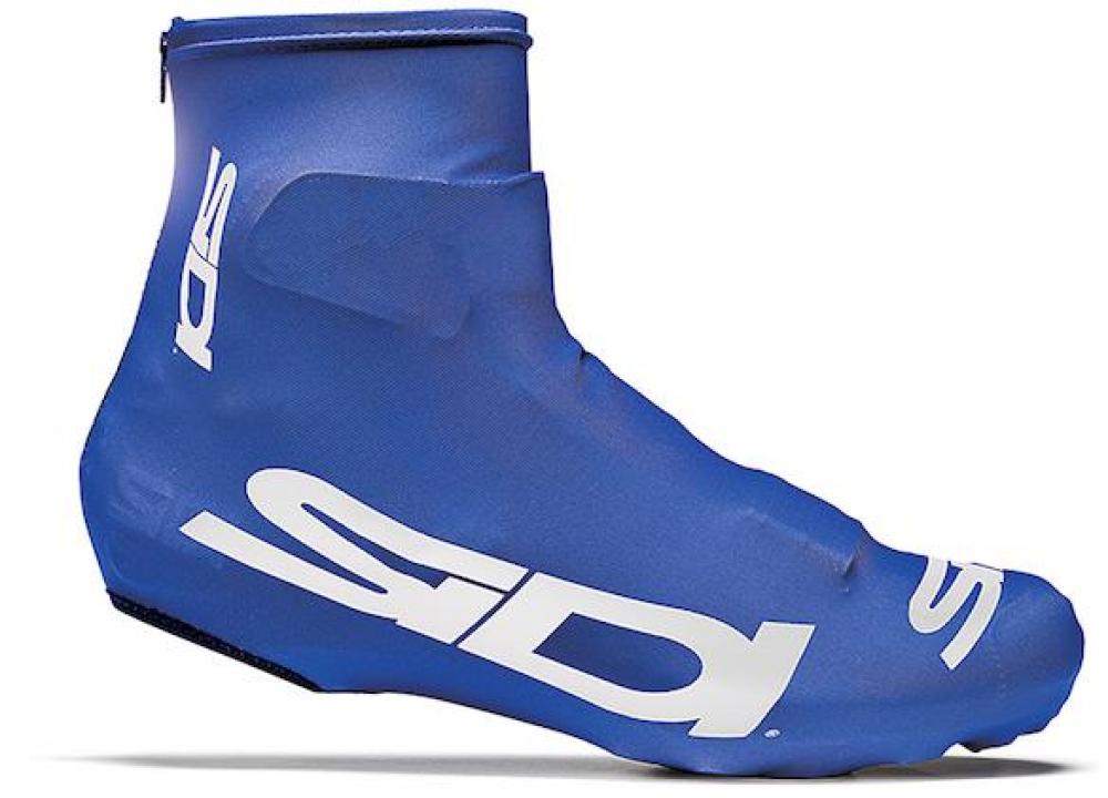 Sidi Überschuhe Chrono 37 - 40 blau - aerodynamischer Zeitfahr-Wetterschutz