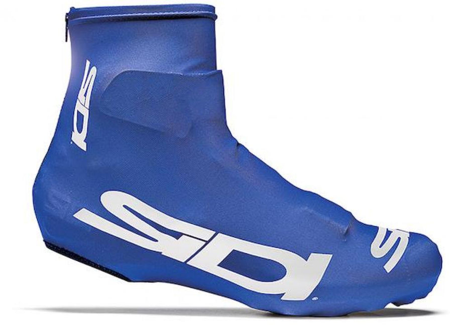 Sidi Überschuhe Chrono 37 - 40 blau - aerodynamischer Zeitfahr-Wetterschutz