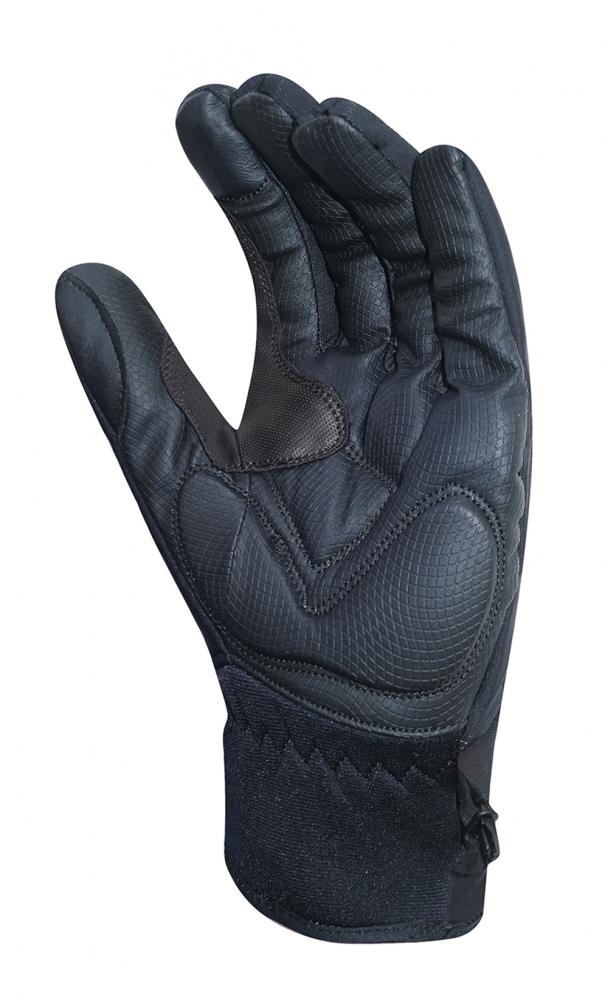 CHIBA Express+ - Radhandschuhe XS schwarz, wind- & wasserdicht mit Gelpolsterung