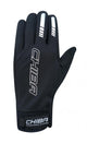 CHIBA Windstopper - Radhandschuhe schwarz, winddicht, atmungsaktiv, Größe S