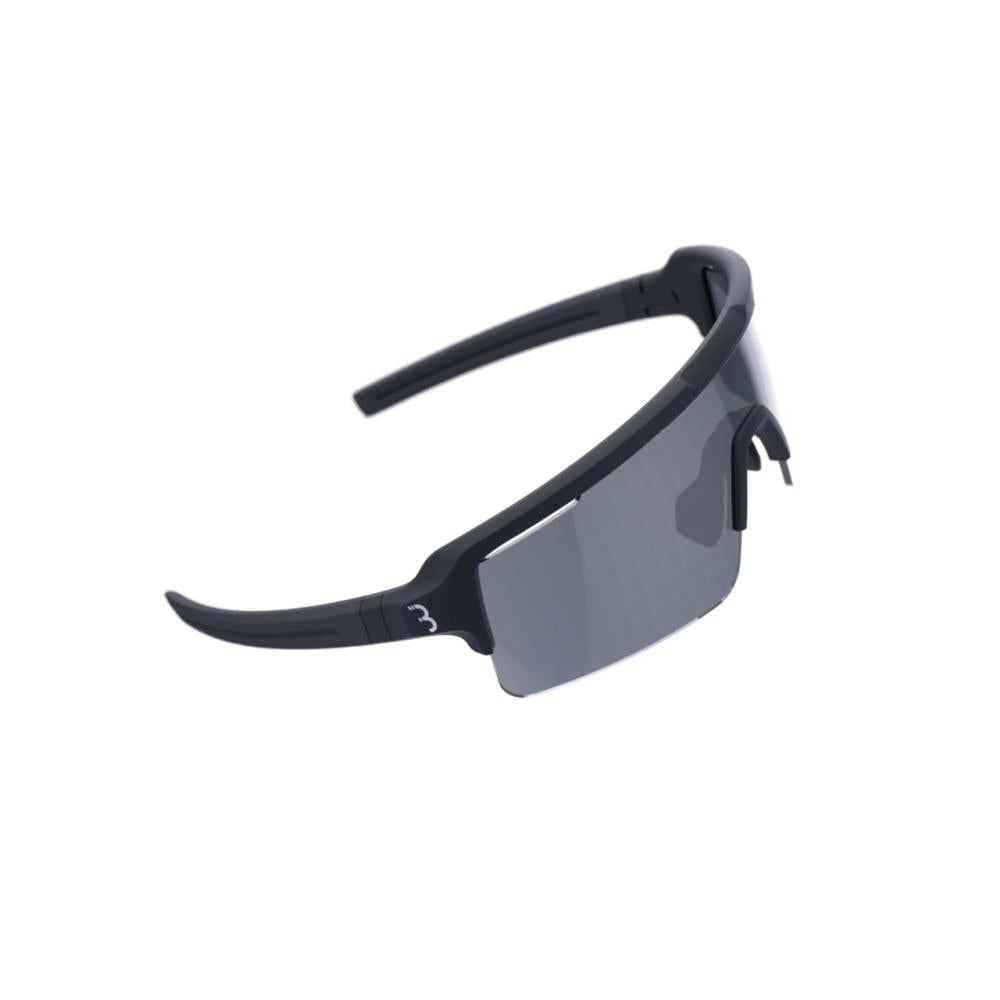 BBB Cycling BBB Sportbrille Fuse PC Einheitsgröße matt schwarz - leichte Sportbrille mit Spiegelgläsern