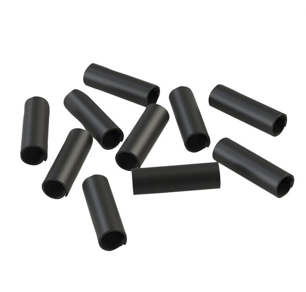 Racktime Abriebschutzset 14 g Schwarz - Schutz für Gepäckträger 10 mm