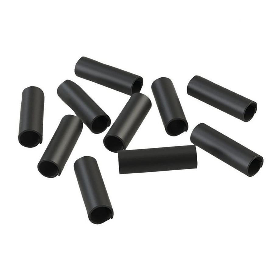 Racktime Abriebschutzset 14 g Schwarz - Schutz für Gepäckträger 10 mm