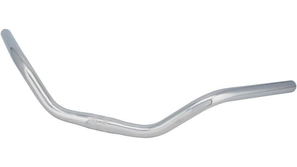 Lenker Bügel Cruiser Ø 25,4 Mm 590 Mm Höhe 76 Mm 52° Silber