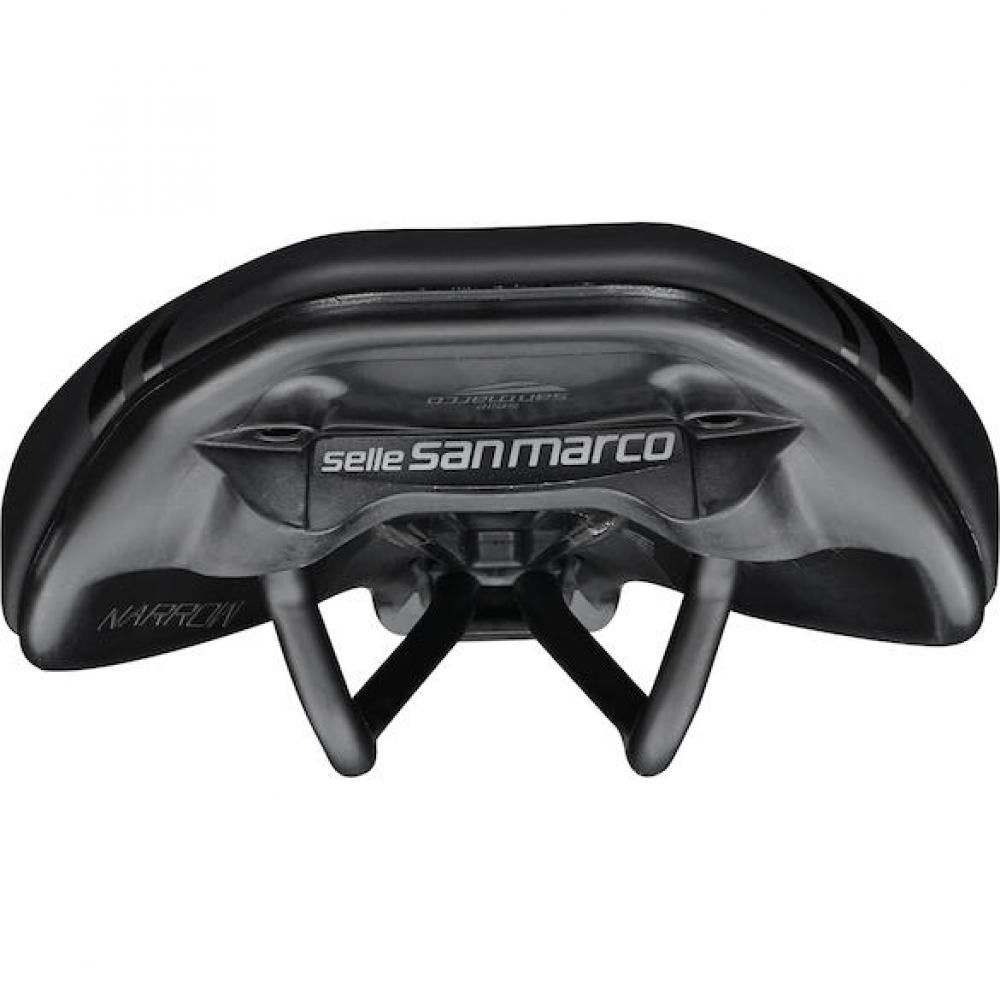 Selle San Marco Sattel Ground Dynamic 140 x 255 mm Schwarz - komfortabler MTB- und Gravel-Sattel