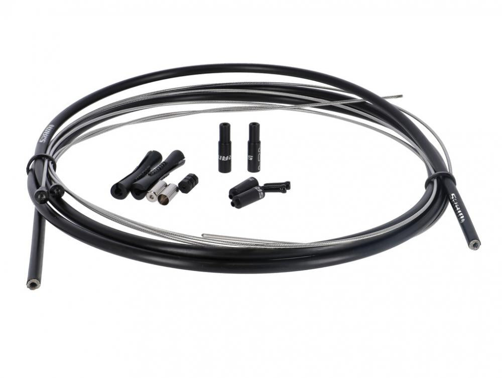SRAM SlickWire Pro Schalt-/Bremskabel-Kit schwarz Rennrad/MTB - präzise, langlebige Performance