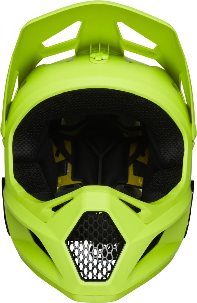 Fox Helm Youth Rampage Full Face Floating Yellow Größe YL