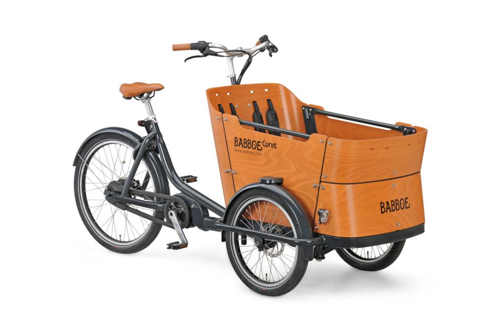 Babboe Curve M 500Wh Enviolo | 26 Babboe YSTS R-schwarz B-Holz