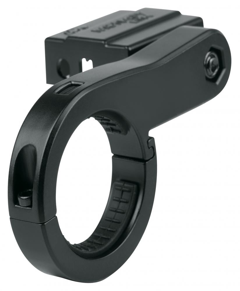 MonkeyLink Handlebar Clamp AL 35mm: Aluminium-Halterung für MonkeyLink Frontbeleuchtung, passend für 35,0 mm Lenkerdurchmesser, ohne Kabelsatz und Magnetadapter