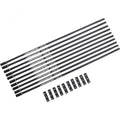 Jagwire Außenhüllensegmente für Schaltwerk (enge Radien) 240 mm Schwarz - flexible moderne Ausführung