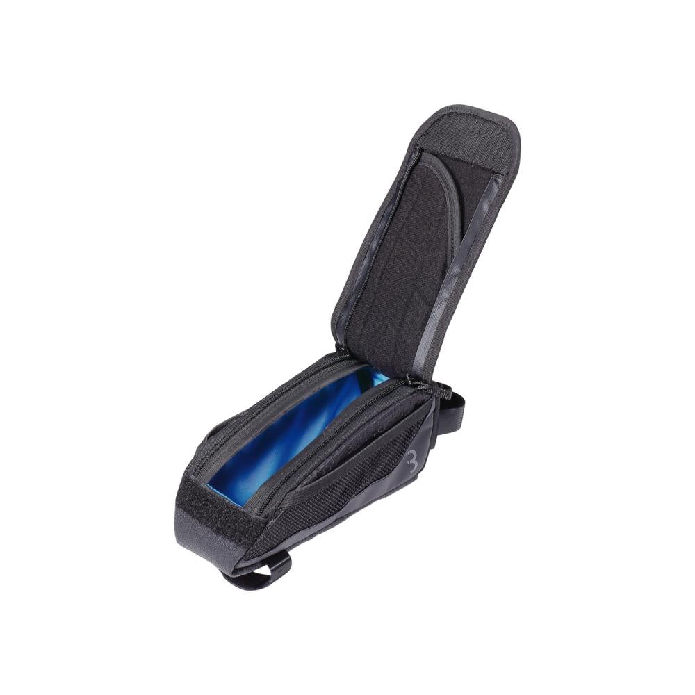 Rahmentasche Toptank 20x9.5x8.5cm 0,75l Schwarz - Kompakter Stauraum Am Oberrohr